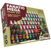 The Army Painter WP8067P Warpaints Fanatic: Mega Acrylic Paint Set (50 Colors & station) 18ml Bottles