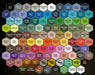 The Army Painter WP8073P Warpaints Fanatic: Wargamers Acrylic Paint Set (102 Colors & miniature) 18ml Bottles