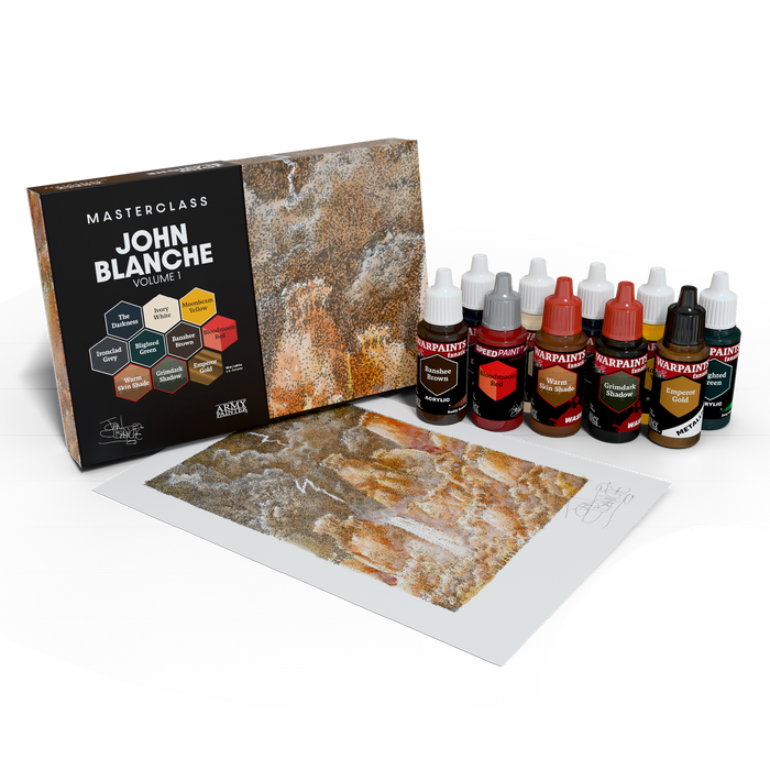 The Army Painter WP8079P Acrylic Warpaints John Blanche Model Paint Set (Volume 1)