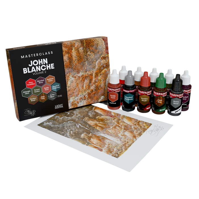 The Army Painter WP8080P Acrylic Warpaints John Blanche Model Paint Set (Volume 2)