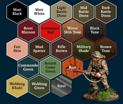 The Army Painter WP8084P Warpaints Historical: WWII British Acrylic Paint Set (20 Colors) 18ml Bottles