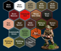 The Army Painter WP8084P Warpaints Historical: WWII British Acrylic Paint Set (20 Colors) 18ml Bottles
