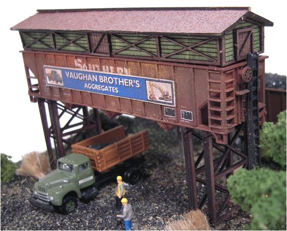 The N Scale Architect 10030 N Scale Gravel & Coal Company Craftsman Kit