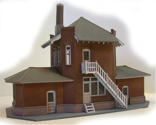 The N Scale Architect MGH007 HO Scale PRR MG Tower Craftsman Kit - NOS