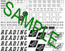 The Reading Modeler HO Scale Reading Co. "Speed Lettering" Green Boxcar