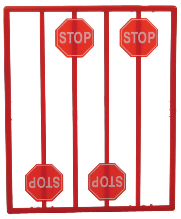 Tichy Train Group 2070 O Scale Modern Stop Signs 8 Pack