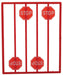 Tichy Train Group 2070 O Scale Modern Stop Signs 8 Pack