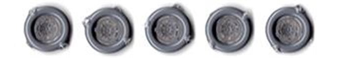 Tichy Train Group 3088 HO Scale Ajax Style Brake Wheel (5 Pack)