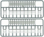 Tichy Train Group 8001 HO Scale Open-Grate Platforms with Handrails 2-Pack