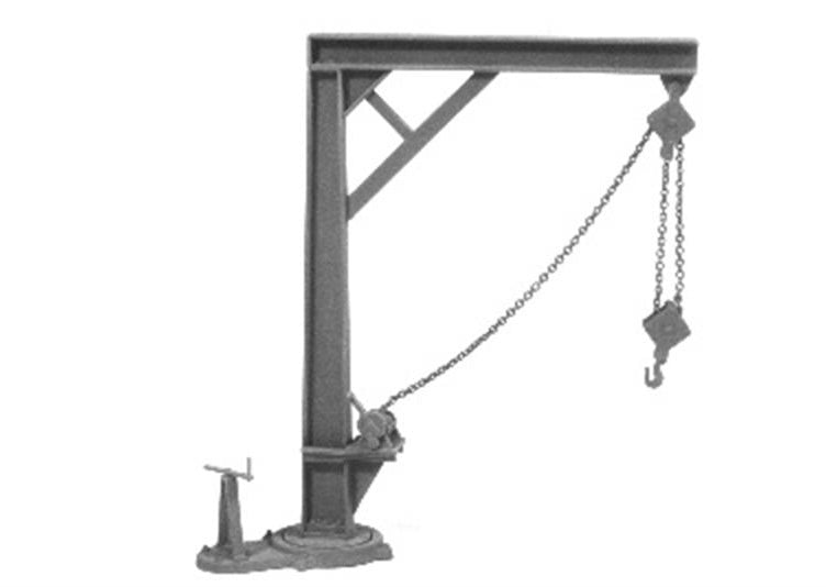 Tichy Train Group 8007 HO Scale Jib Crane - Kit