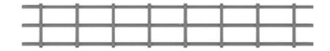 Tichy Train Group 8193 HO Scale Industrial Strap Railing (6 Pack)