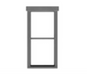 Tichy Train Group 8241 HO Scale 1/1 Double Hung Window (12 Pack)