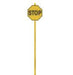 Tichy Train Group 8248 HO Scale Early Yellow Stop Sign (15 Pack)