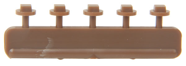 Tichy Train Group 8273 HO Scale Square 7' Bolt 13' Washer (40 Pack)
