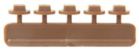 Tichy Train Group 8275 HO Scale Square 10' Bolt 20' Washer (40 Pack)