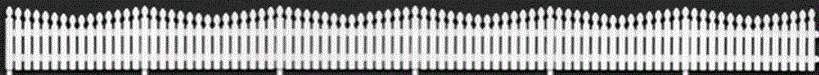 Tichy Train Group 8282 HO Scale 4' High Fancy Picket Fence (5 Pack)