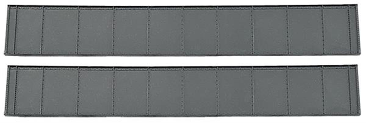 Tichy Train Group 8291 HO Scale Riveted Steel Bridge Beams 40'x 6' (2 Pack)