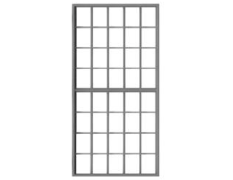Tichy Train Group 8295 HO Scale 40-Pane Masonry Window with Glazing (6 Pack)