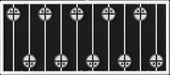 Tichy Train Group 8309 HO Scale Very Early Pre-1930s Crossing Warning Signs (10 Pack)