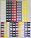 Tichy Train Group 8319 HO Scale Colored 55 Gallon Drums (60 Pack)