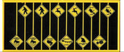 Tichy Train Group 8320 HO Scale Funny Signs Group 1 (12 Pack)