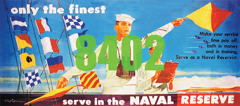 Tichy Train Group 8402 HO Scale Billboard Kit - Us Naval Reserve