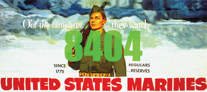 Tichy Train Group 8404 HO Scale Billboard Kit - Us Marine #2