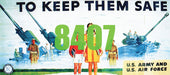 Tichy Train Group 8407 HO Scale Billboard Kit - To Keep Them Safe