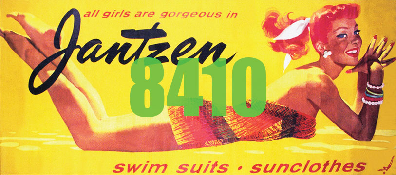 Tichy Train Group 8410 HO Scale Billboard Kit - Jantzen Swim Wear