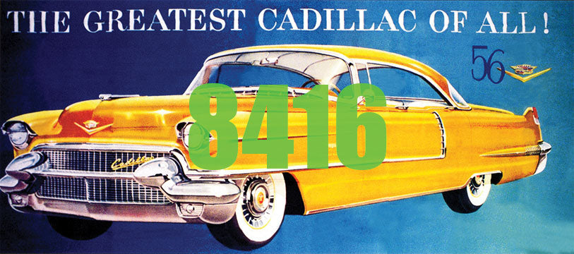 Tichy Train Group 8416 HO Scale Billboard Kit - Cadillac