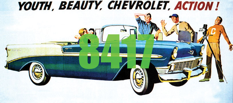 Tichy Train Group 8417 HO Scale Billboard Kit - Chevrolet