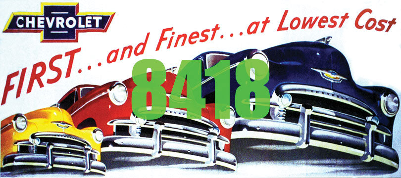 Tichy Train Group 8418 HO Scale Billboard Kit - Chevrolet First