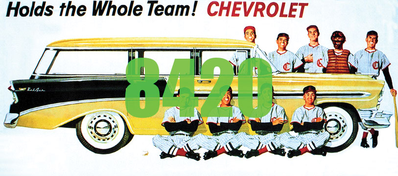 Tichy Train Group 8420 HO Scale Billboard Kit - Chevrolet Team