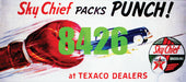 Tichy Train Group 8426 HO Scale Billboard Kit - Sky Chief at Texaco