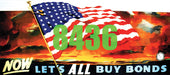 Tichy Train Group 8436 HO Scale Billboard Kit - Let's All Buy Bonds