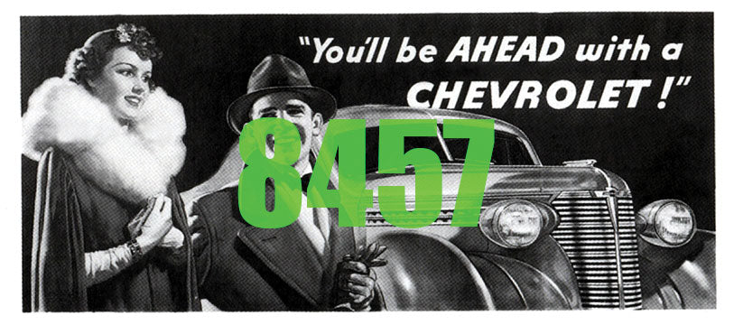 Tichy Train Group 8457 HO Scale Billboard Kit - Chevrolet