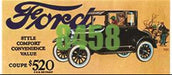 Tichy Train Group 8458 HO Scale Billboard Kit - Ford Model T
