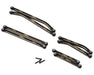 Treal Hobby TLHTSCX24-277 Black Axial SCX24 44g Brass High Clearance Suspension Links Set