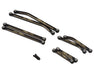 Treal Hobby TLHTSCX24-278 Black Axial SCX24 37.g Brass High Clearance Suspension Links Set