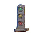 Tomar Industries H-850 HO Scale Three Light Dwarf Signal