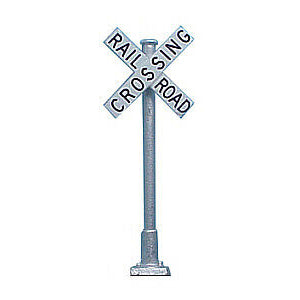 Tomar Industries H-868 HO Scale Railroad Crossbucks (2 Pack)