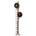 Tomar Industries H-874 HO Scale Union Switch & Signal Offset Double Head Searchlight Signal