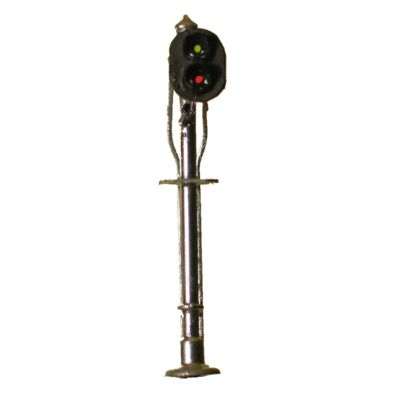 Tomar Industries N-857 N Scale Two Light Vertical Signal with LEDs