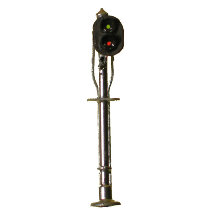 Tomar Industries N-857 N Scale Two Light Vertical Signal with LEDs