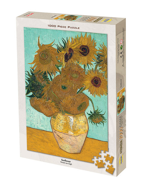 Tomax 100-039 Vincent van Gogh Sunflower 1000 Piece Puzzle