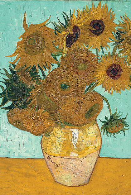 Tomax 100-039 Vincent van Gogh Sunflower 1000 Piece Puzzle