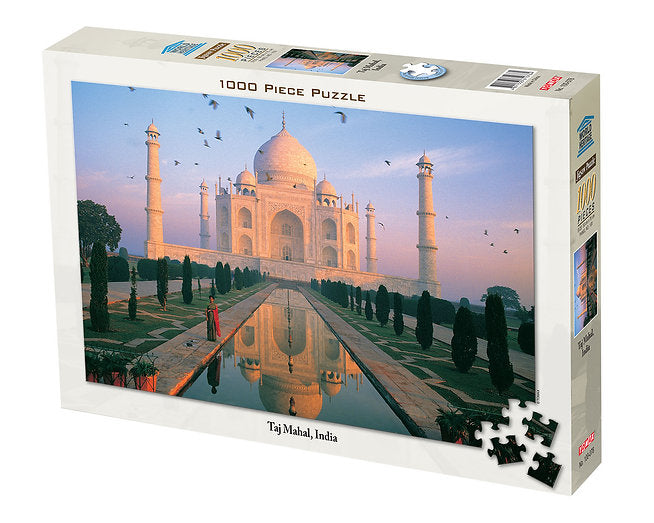 Tomax 100-078 Taj Mahal India 1000 Piece Puzzle