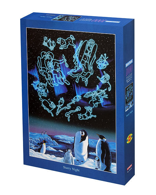 Tomax 100-091 Starry Night Puzzle 1000 Piece Puzzle (Glow In The Dark)