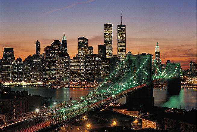 Tomax 100-092 New York USA Puzzle 1000 Piece Puzzle (Glow In The Dark)
