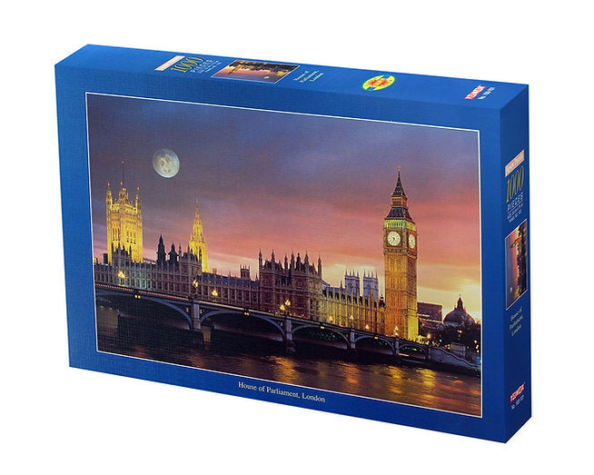 Tomax 100-101 House Of Parliament London 1000 Piece Puzzle (Glow In The Dark)